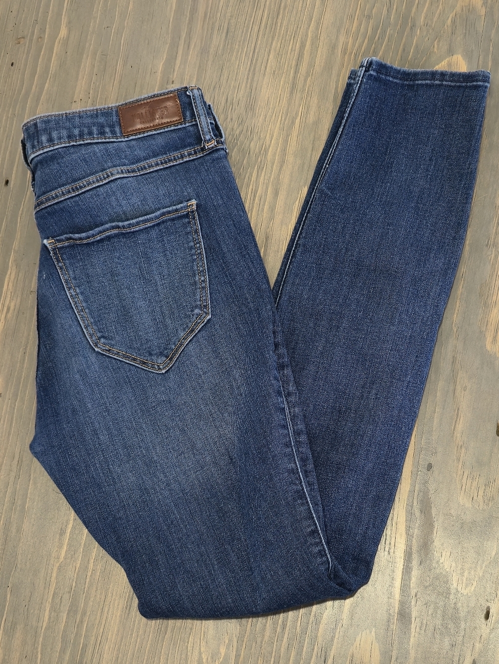 Womens Hollister High-Rise Rise Super Skinny Jeans Size 29